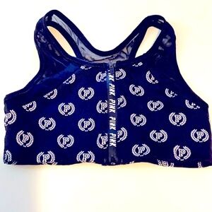 NWOT Women’s PINK Vs PINK The Ultimate Logo Sports Bra Color: Black | Size: XS
